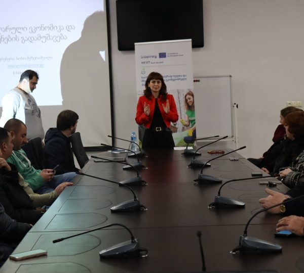 Capacity building session - Kaspi Municipality City Hall